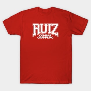 Ruiz Combat Grappling (White Text) T-Shirt